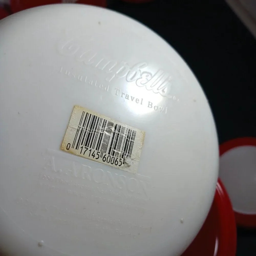 Campbell's 1998 Condensed Soup Can-Tainer Plastic 11oz (5)